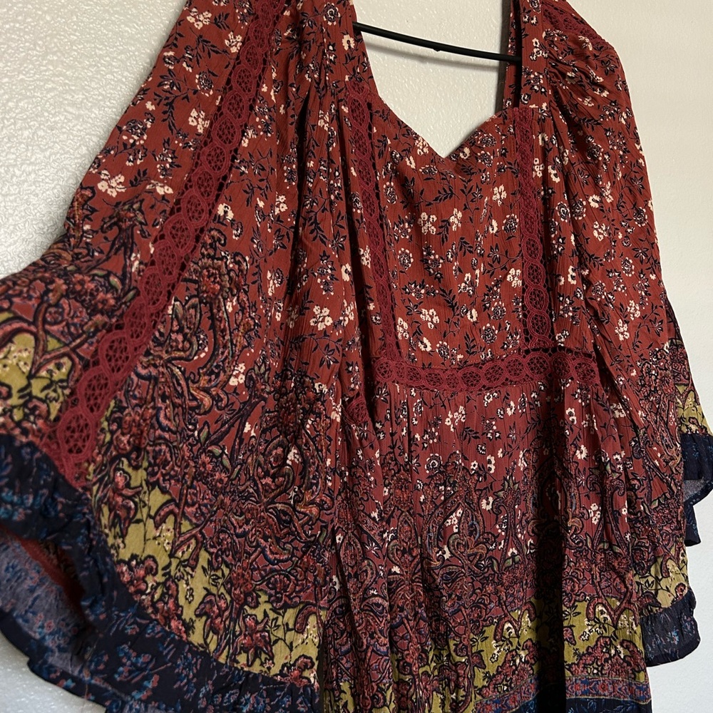 Floral Bohemian Women's Top - Multi-color